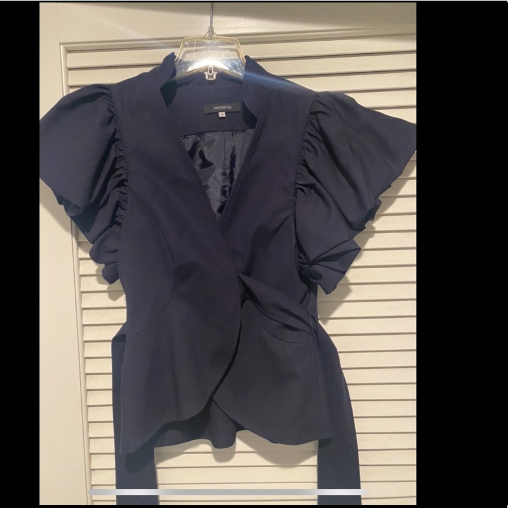Navy blue Peplum blazer